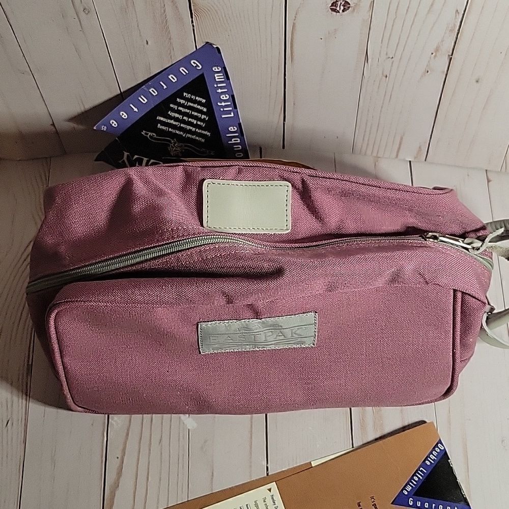 Eastpak Vintage Made USA Henley Case Pouch Never Used With Tags Rose - Picture 2 of 12